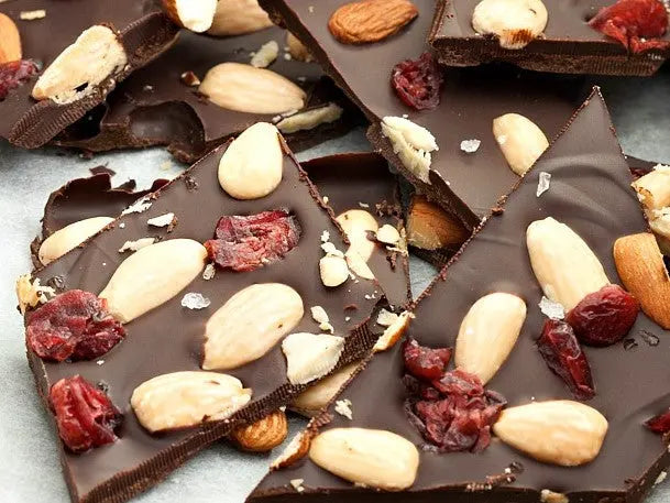 República's Coffee & Almond Rocky Road Bark