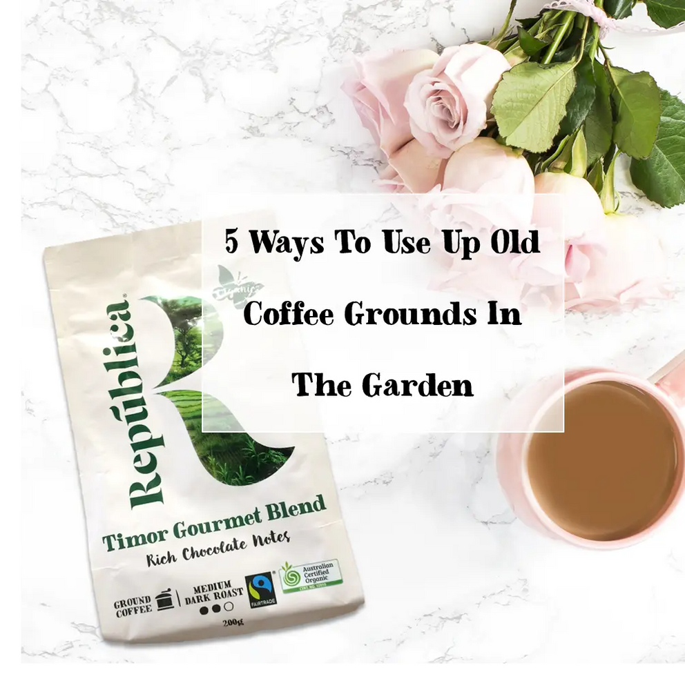5 Ways To Use Up Old Coffee Grounds In The Garden