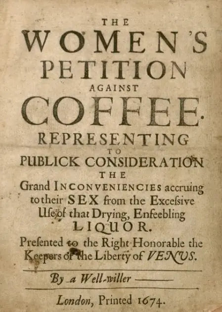 When Women In London Tried To Have Coffee Banned