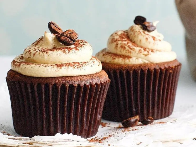 Mocha Cupcakes with Coffee Buttercream