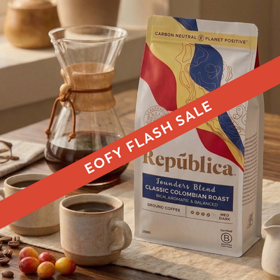 COLOMBIAN GROUND 25% SALE