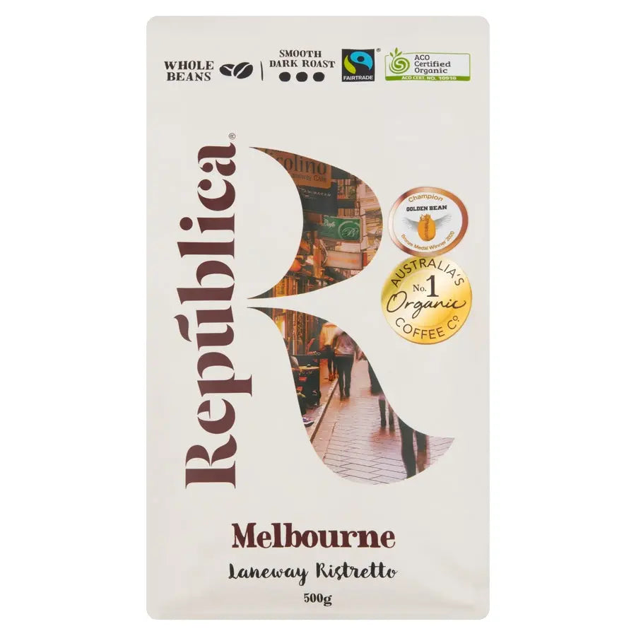 
                  
                    Melbourne Coffee Beans República Organic
                  
                